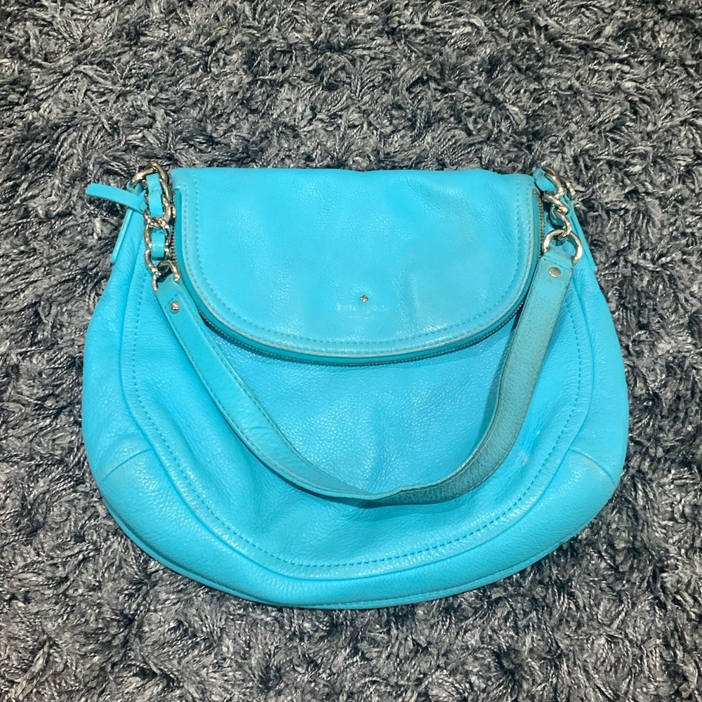 Blue KATE SPADE ♠️ Leather Bag